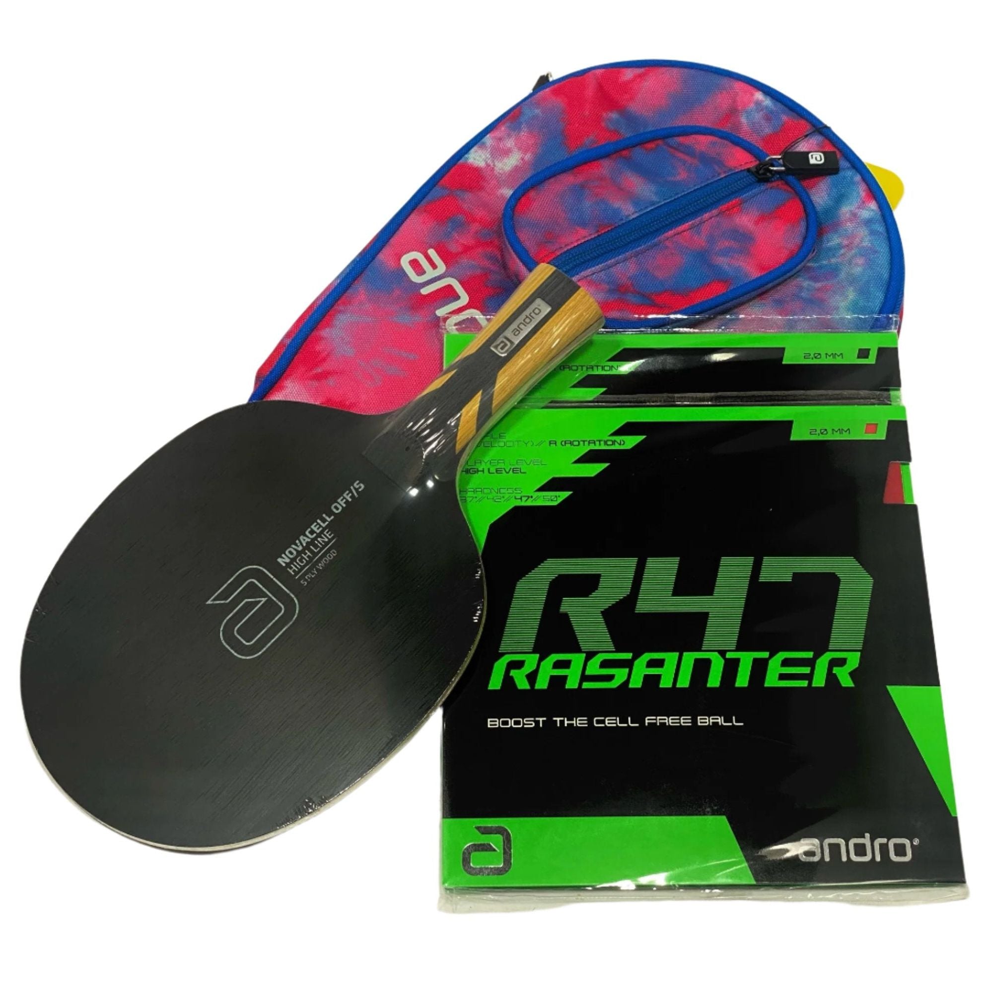 Andro Novacell OFF/S W Case & Ransanter R47