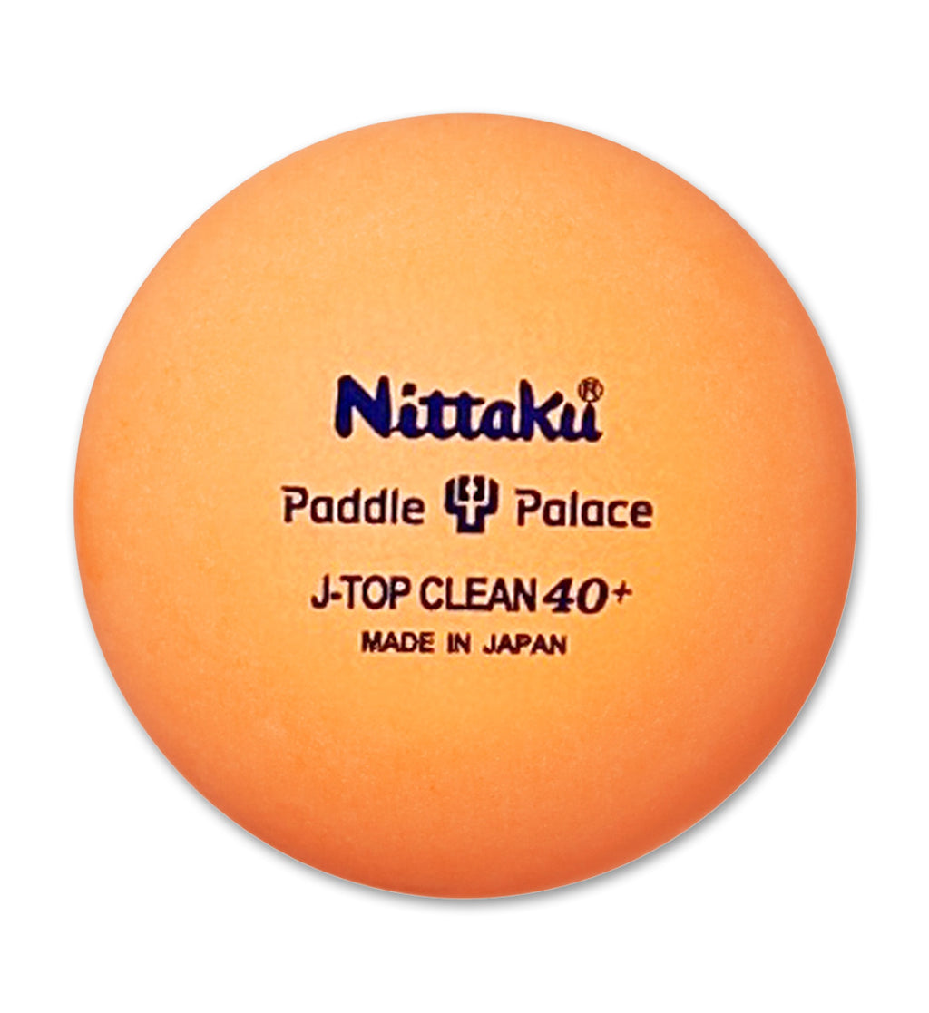 Nittaku J-Top CLEAN 40+ Ball Bulk Pack Orange