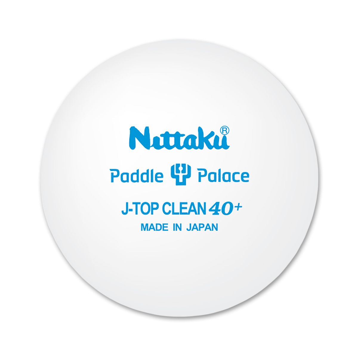 Nittaku J-Top CLEAN 40+ Ball Bulk Pack White – American Table Tennis