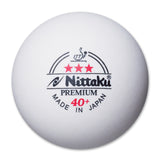 Nittaku 3-Star Premium 40+ Balls (3 Balls)