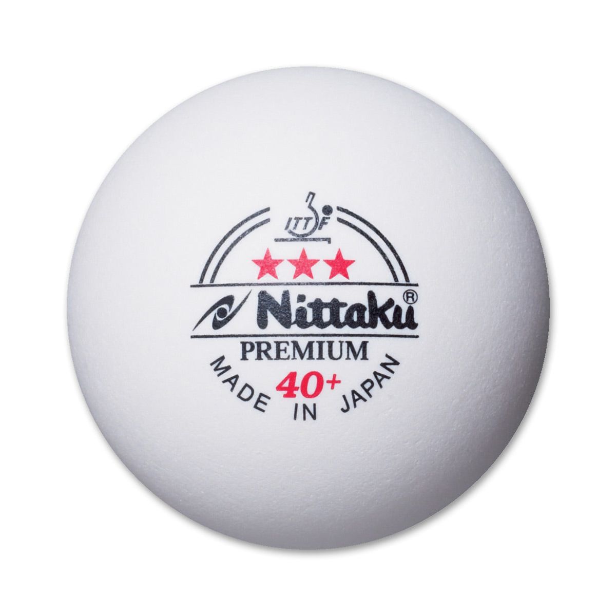 Nittaku 3-Star Premium 40+ Balls (6 Balls)