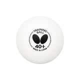 Butterfly Training Ball 40+ White (120 Balls)