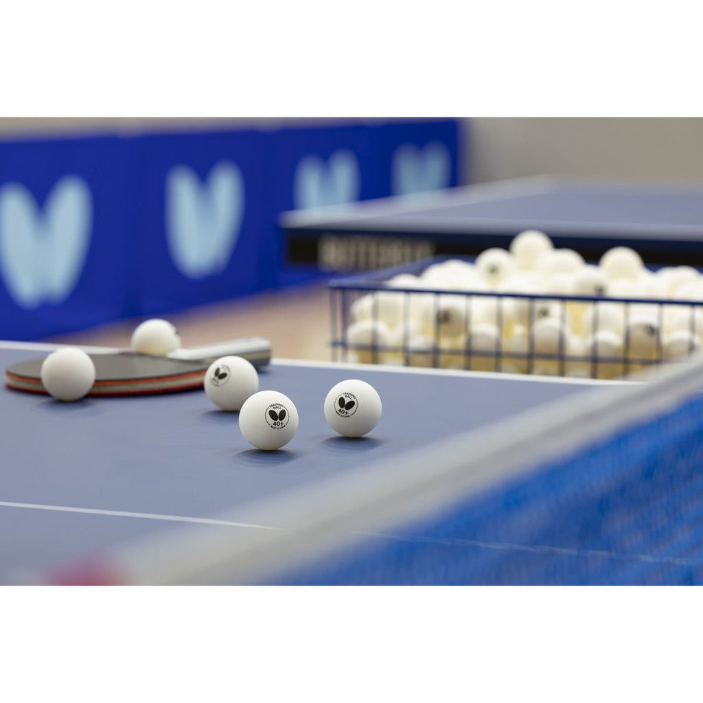 Butterfly Training Ball 40+ White (120 Balls)