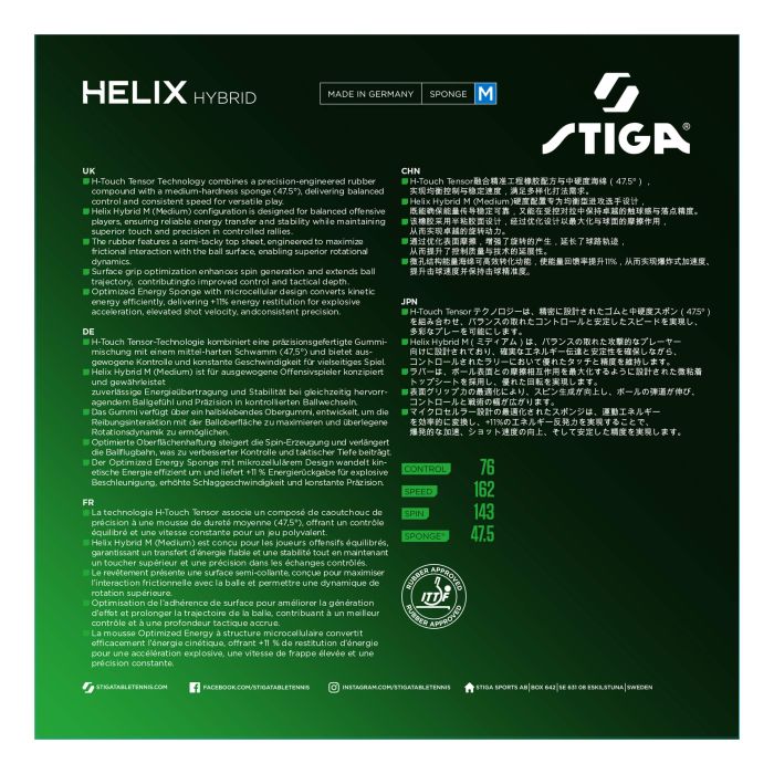 Stiga Helix Hybrid M
