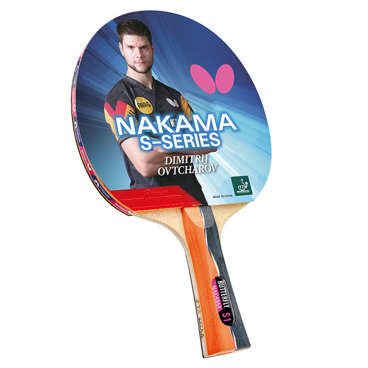 Tennessee Racket Nakama S-3 Racket – American Table Tennis