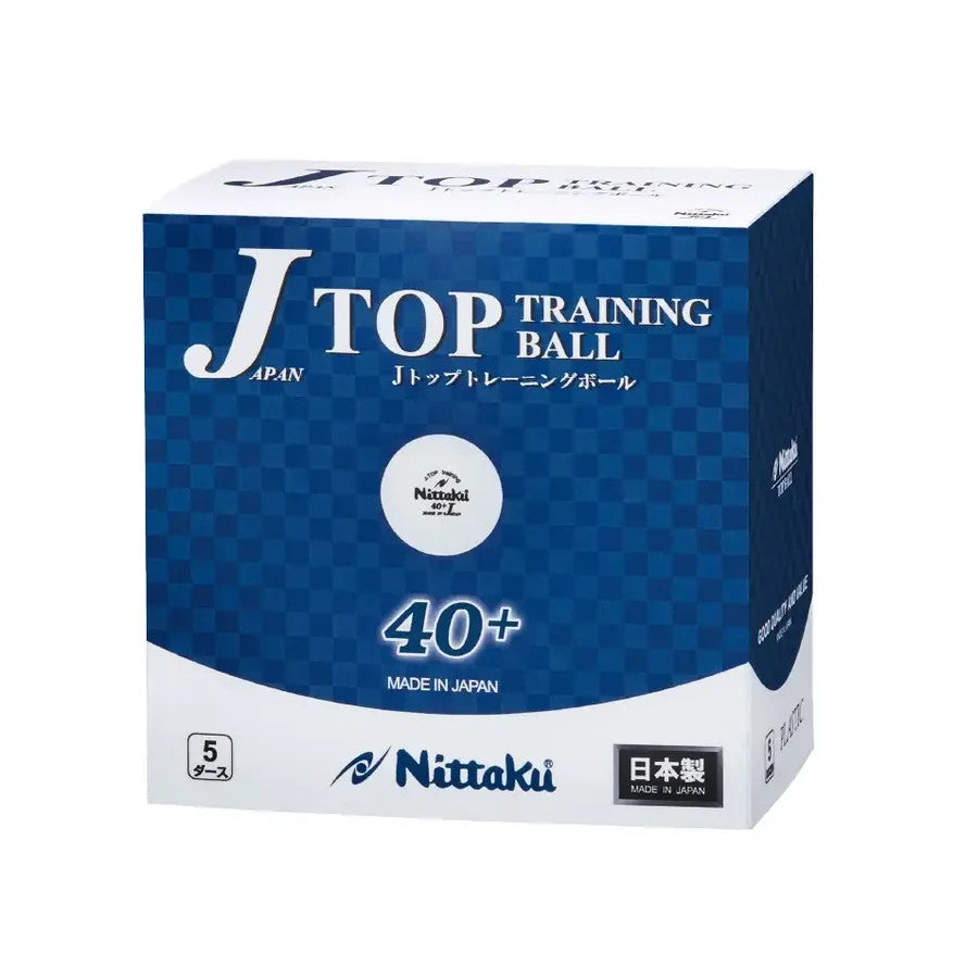 Nittaku J-Top CLEAN 40+ Ball Bulk Pack (60)