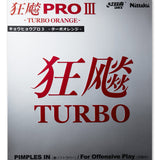 Nittaku Hurricane Pro 3 Turbo Orange