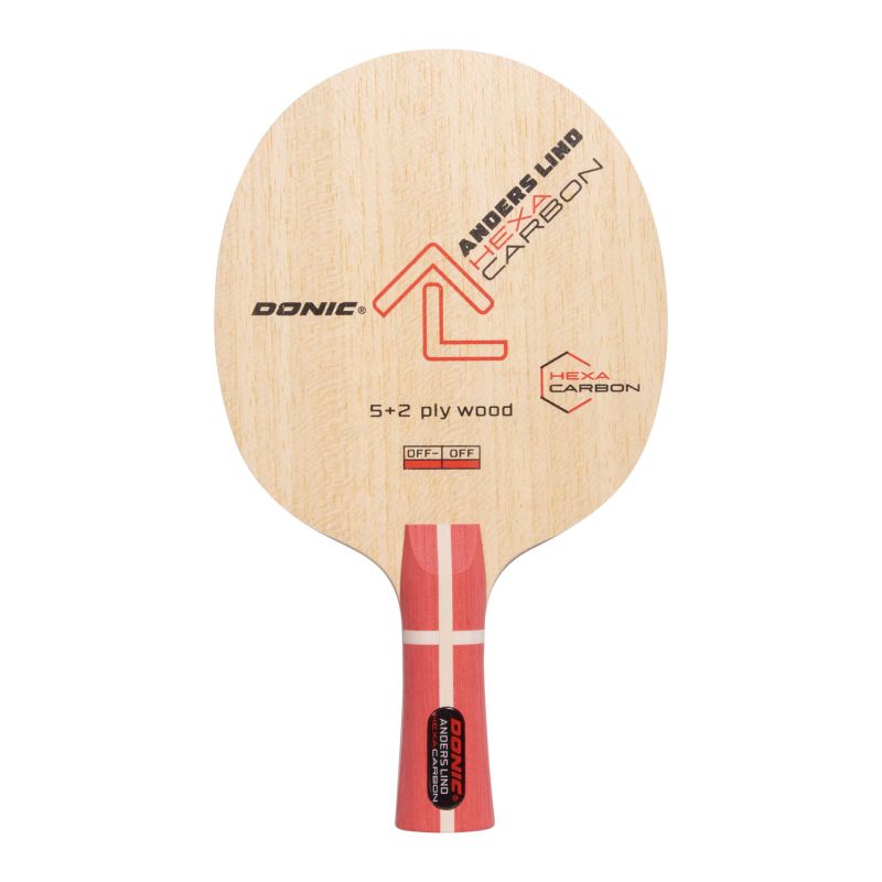 Donic Anders Lind Hexa Carbon - americantabletennis