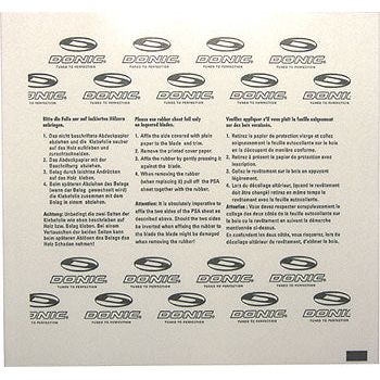 Donic Glue Sheet
